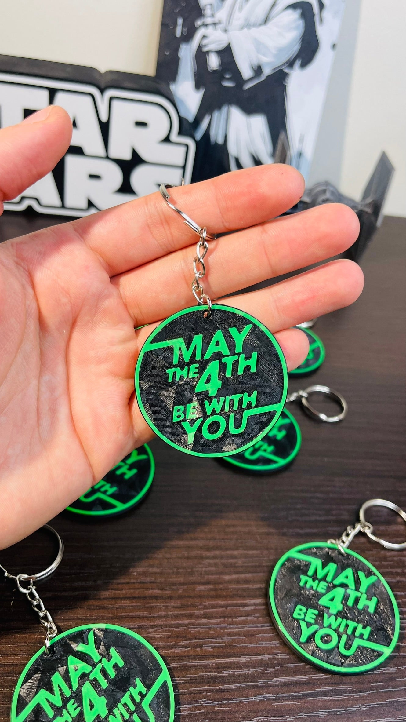 Llavero "May the 4th Be With You" – Edición especial Star Wars