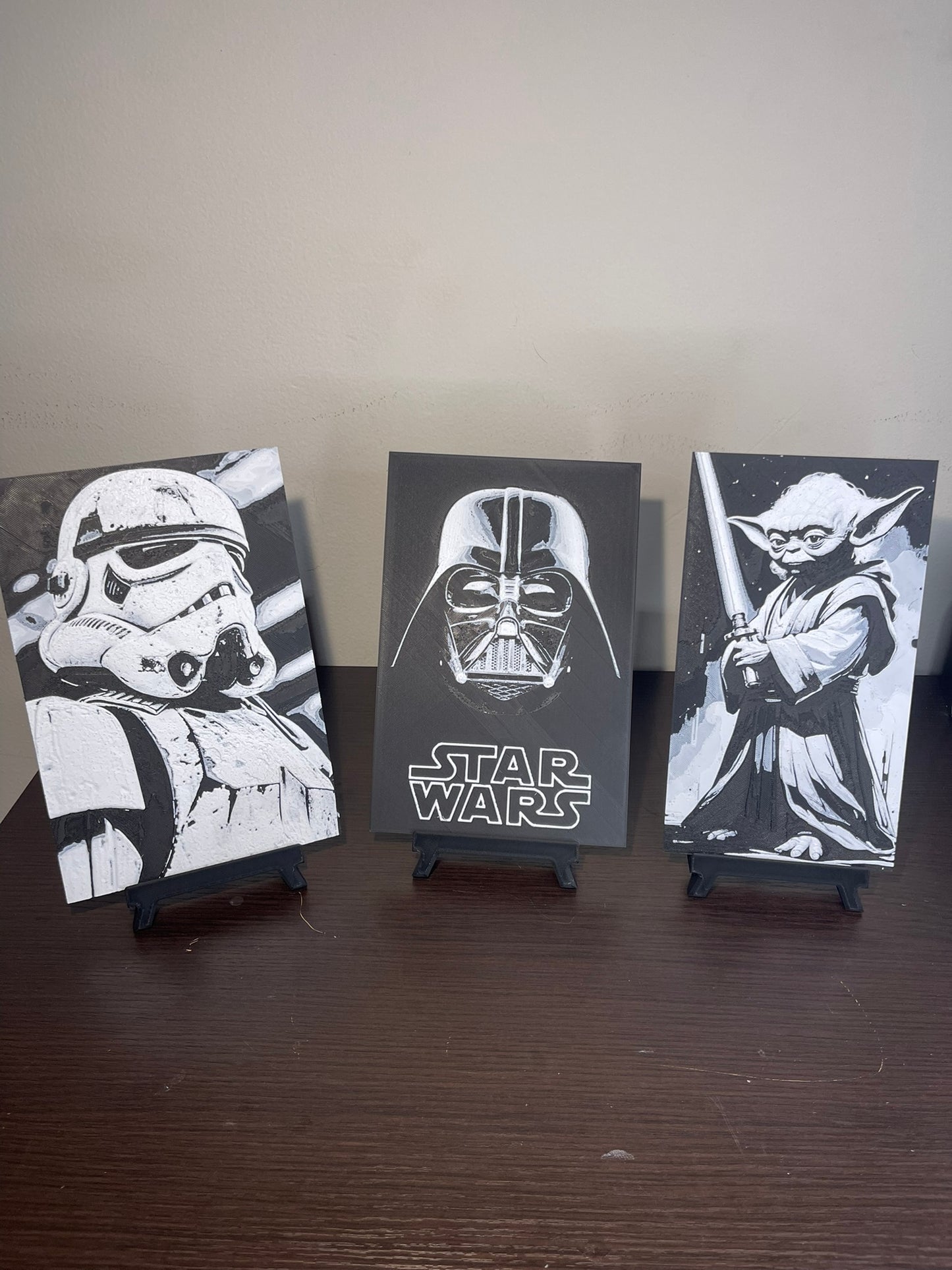 Cuadro en Relieve Darth Vader – Star Wars 3D