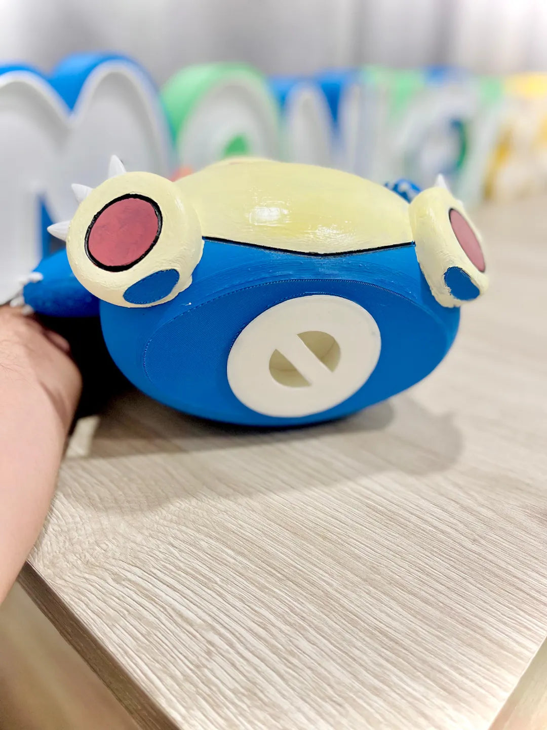 Alcancía Snorlax en Azul: Para pintar!!