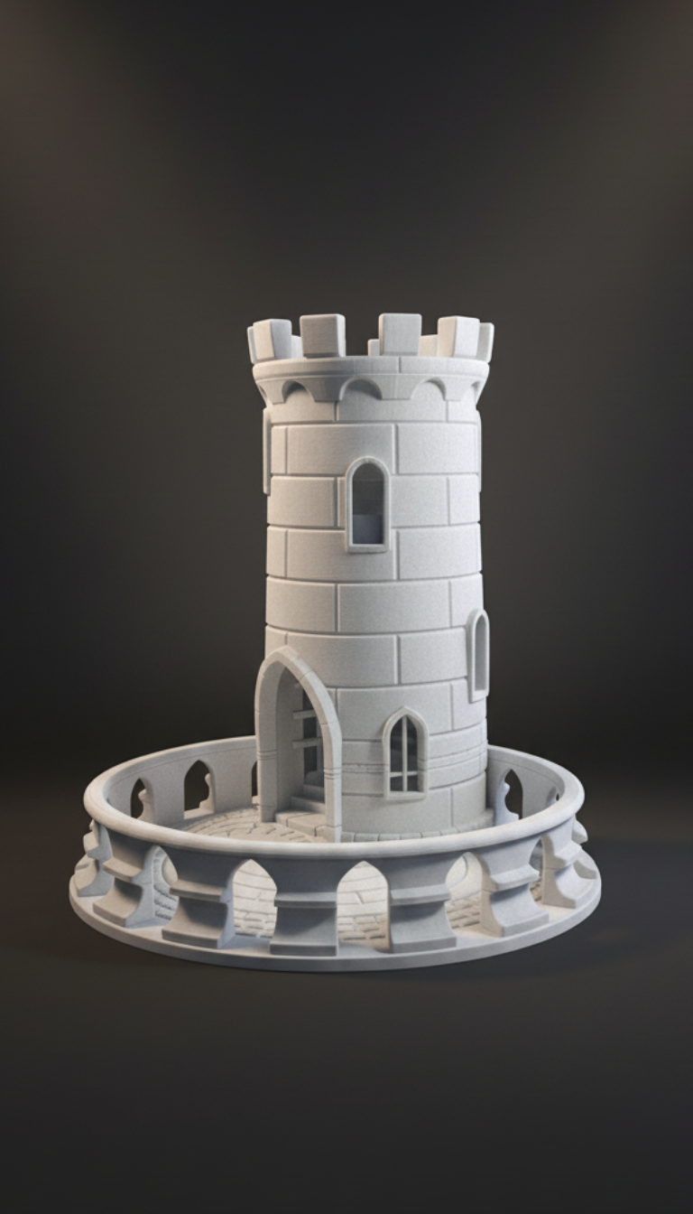 Torre de Dados Castillo Medieval