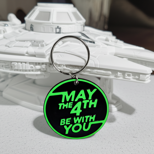 Llavero "May the 4th Be With You" – Edición especial Star Wars
