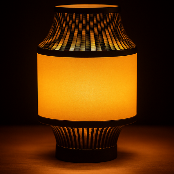 Lámpara de malla decorativa