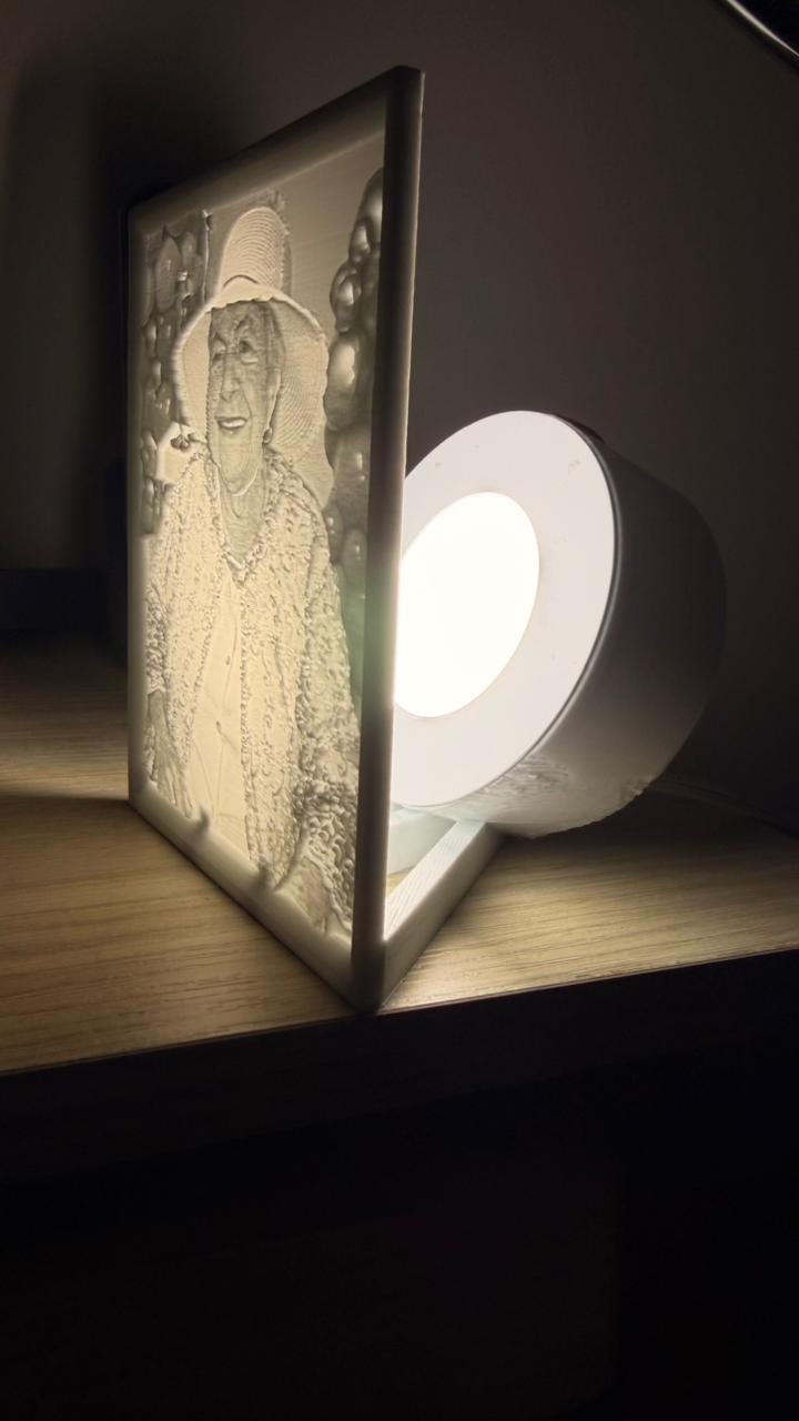 Foto Litofanía Personalizada