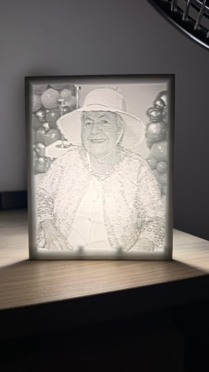 Foto Litofanía Personalizada