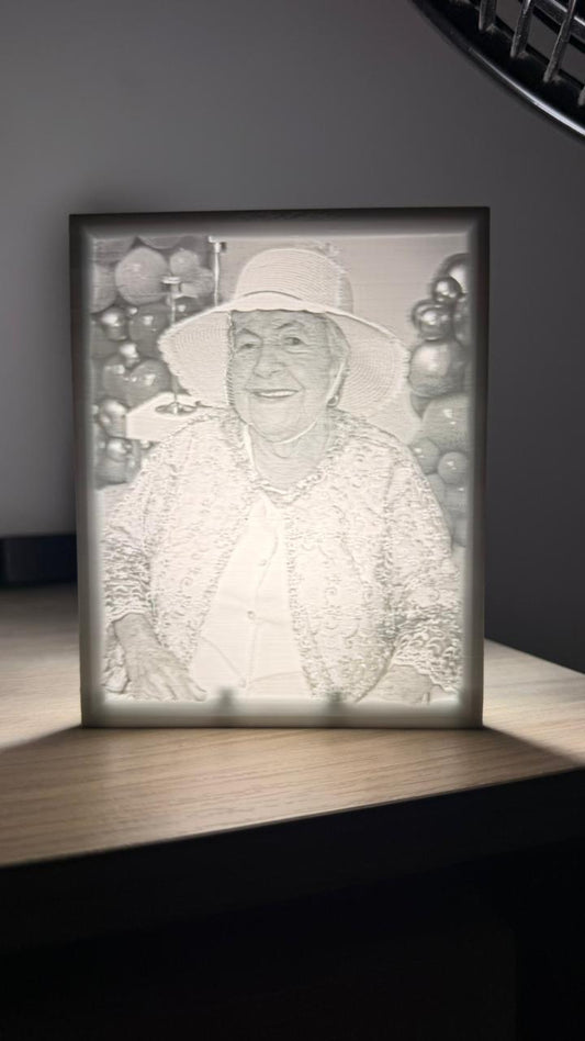 Foto Litofanía Personalizada